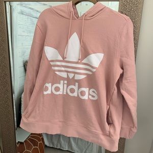 Adidas pink hoodie